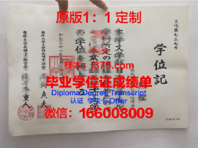 石卷专修大学毕业证Diploma文凭成绩单